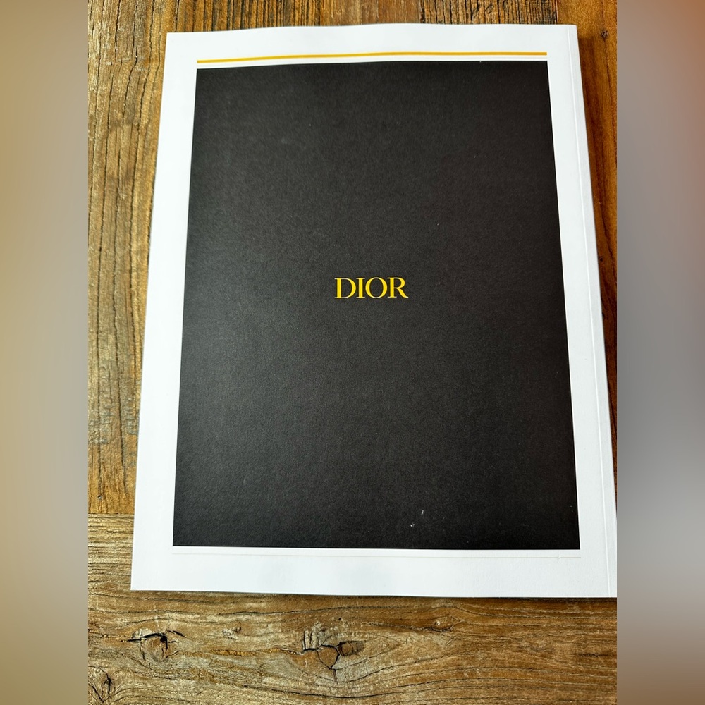 Dior Yellow and Black Coffee Table Book magazine - Picture 3 of 3